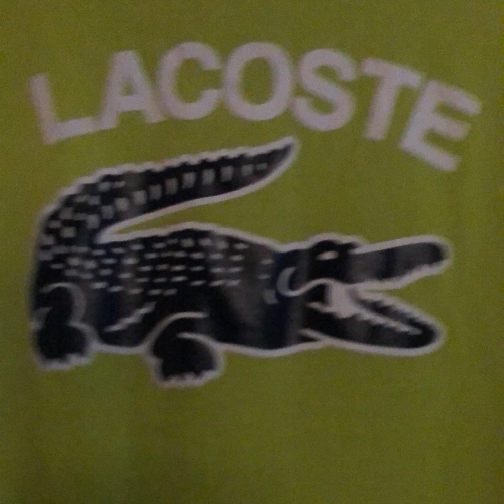 Lacoste mens tee